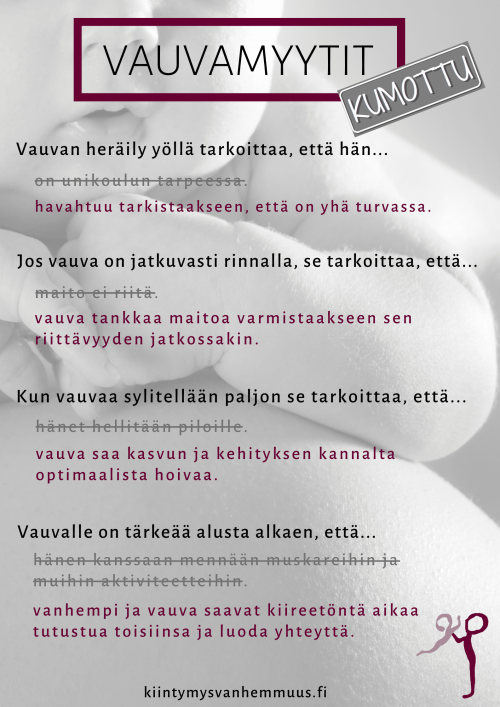 Vauvat Vauvamyytit